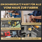 ⚙️🔥Hochfester Exzenterbohrer-Satz mit 4 Schneiden