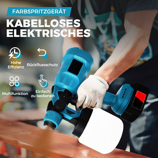 🔥🔥 49% Rabatt + Gratisversand! 💥 🎨 Kabelloses elektrisches Farbspritzgerät – Schnell, sauber und effizient