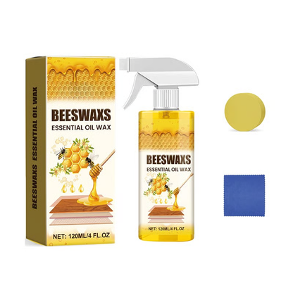 ✨Bienenwachs-Spray für Holzböden – Reinigt, stellt den Glanz wieder her & entfernt Kratzer! 🧹
