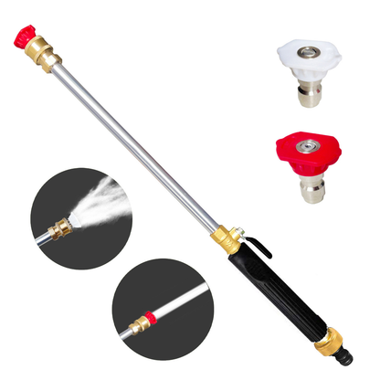 💦 LIMITIERTES ANGEBOT: 50% RABATT! 🚿 Hochdruckwasserpistole – 3 Austauschbare Düsen, Strapazierfähige Aluminiumlegierung & Leistungsstark ✨