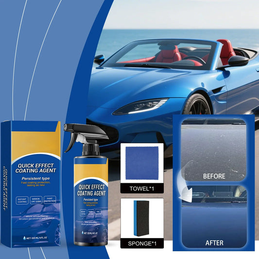 🔥2026 Sonderangebot🔥Hochleistungs-Schnellversiegelungsspray für Autos✨(Gratis Handtuch*1 + Schwamm*1)