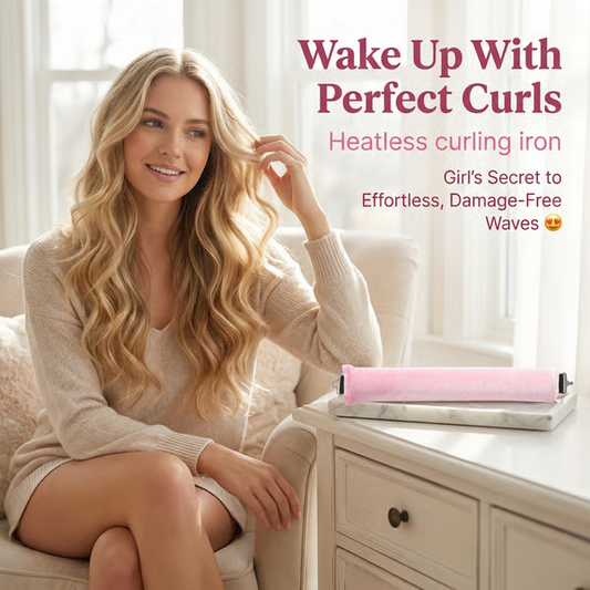 Perfekte Locken zum Aufwachen – Lockenstab ohne Hitze ✨