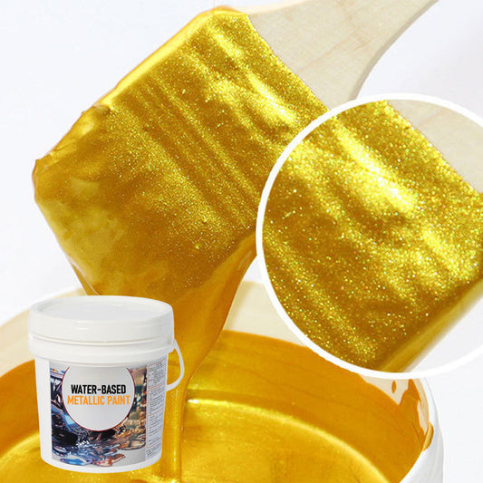Glitzerndes Goldpigment