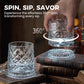 360° drehbarer Whisky-Glasbecher