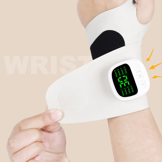 🔥🎁 Wiederaufladbarer, verstellbarer elektrischer Handgelenkmassager