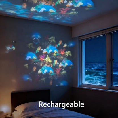 🥳50% RABATT！HEISSER SALE 2026🥳💞50.000+ VERKAUFT! Rotierender LED-Projektor mit dynamischem Lichteffekt