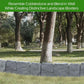 Gartensichtschutz in Steinoptik