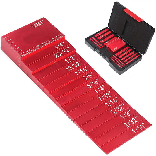 15-teiliges Präzisions-Einstellblock-Set (Höhenlehren-Set)