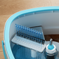 Wischmopp-Set mit Eimer und Rotationssystem, Selbstreinigung und getrennte Schmutz-/Frischwasserfunktion – praktisch für den Haushalt 🧼🪣