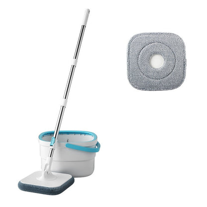Wischmopp-Set mit Eimer und Rotationssystem, Selbstreinigung und getrennte Schmutz-/Frischwasserfunktion – praktisch für den Haushalt 🧼🪣