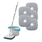 Wischmopp-Set mit Eimer und Rotationssystem, Selbstreinigung und getrennte Schmutz-/Frischwasserfunktion – praktisch für den Haushalt 🧼🪣
