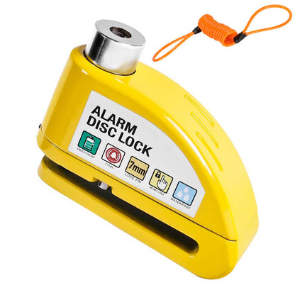 Scheibenschloss mit Alarm für Motorräder