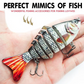 🎣 49% KORTING! 🐟 Multi-gesegmenteerd bionisch zwemmend kunstaas