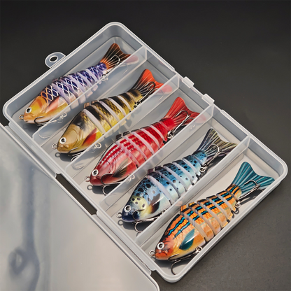 🎣 49% KORTING! 🐟 Multi-gesegmenteerd bionisch zwemmend kunstaas