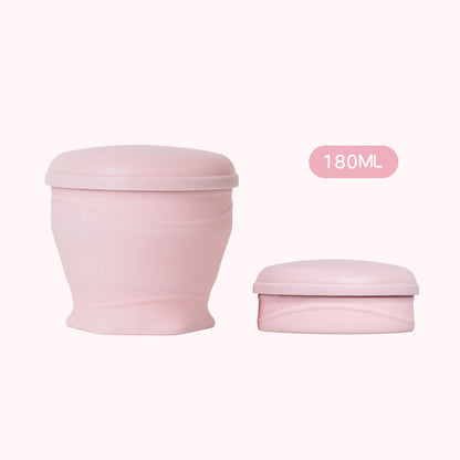🔥Limitiertes Angebot – 50 % Rabatt🔥 Zusammenfaltbarer Reisebecher aus Silikon mit Deckel
