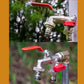 Doppel-Außenwasserhahn | Mit integriertem Rückschlagventil und frostsicherem Messing (UKCA/CE)