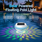 Solar-LED-Schwimmleuchte für den Pool